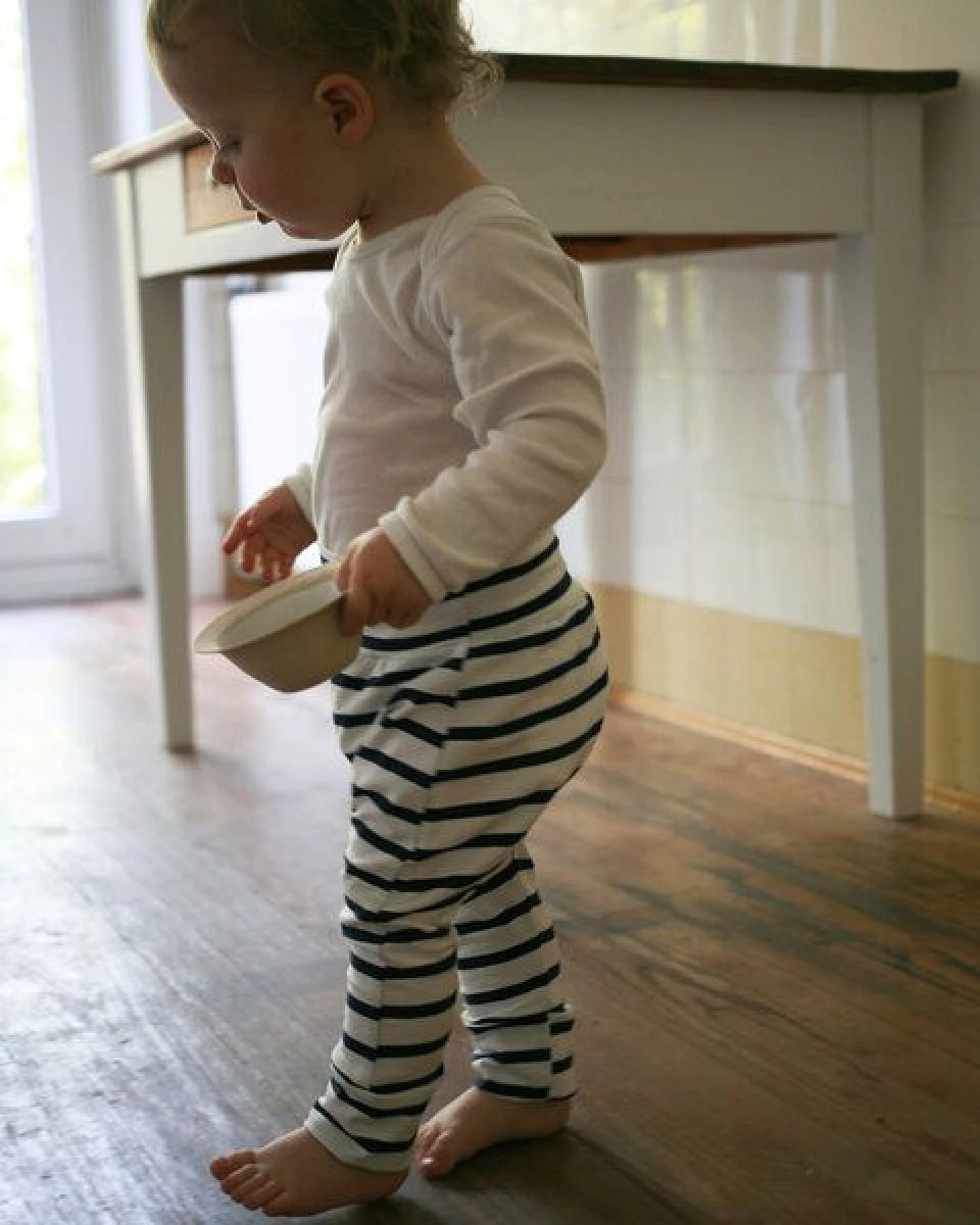 Lena Schokolade Baby Hose ringel – Ansicht 2
