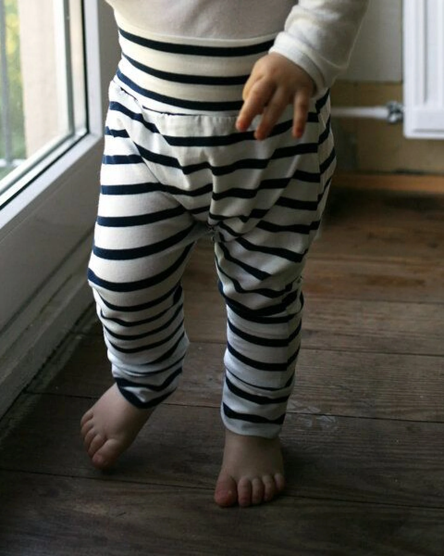 Lena Schokolade Baby Hose ringel – Ansicht 3