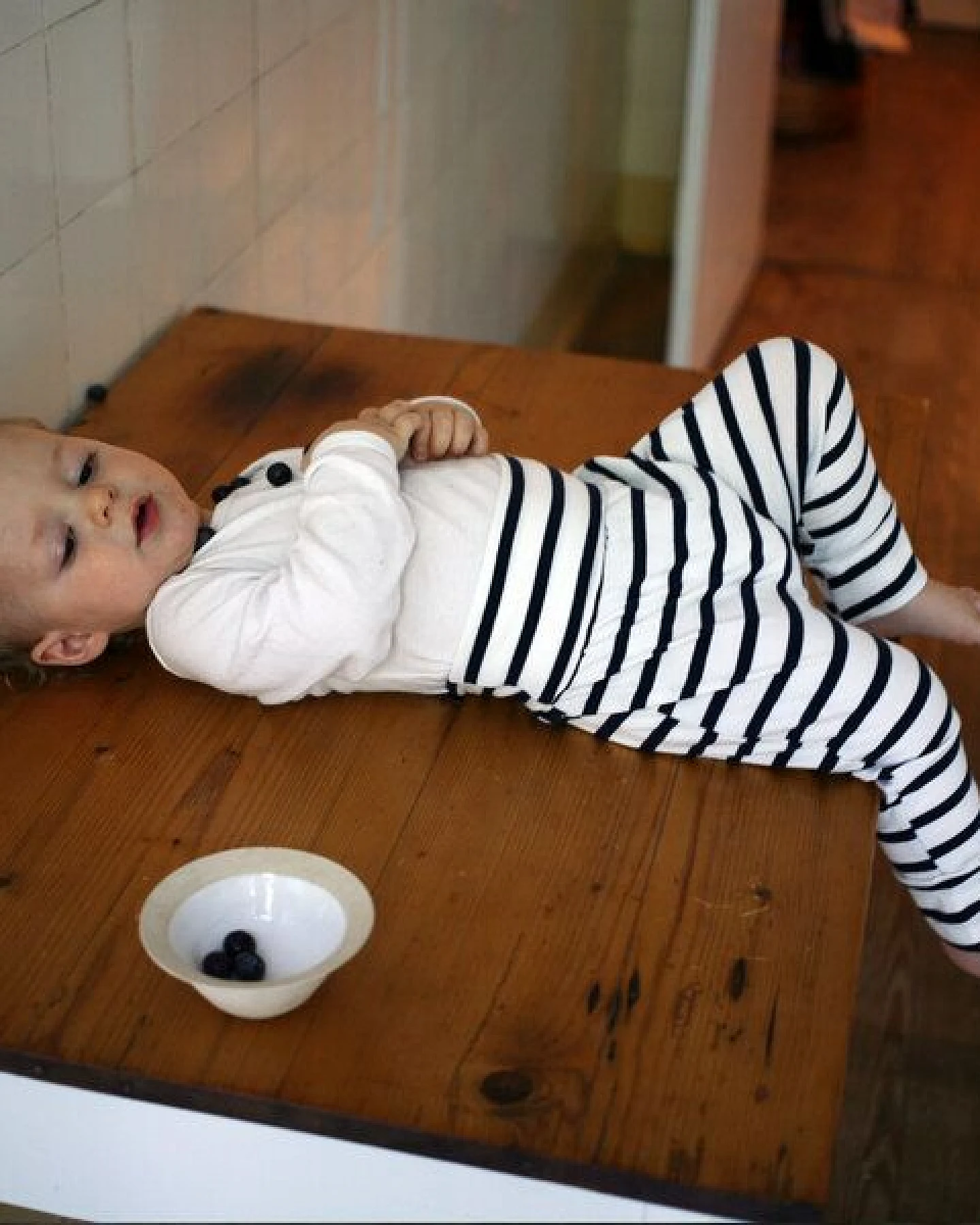 Lena Schokolade Baby Hose ringel – Ansicht 4