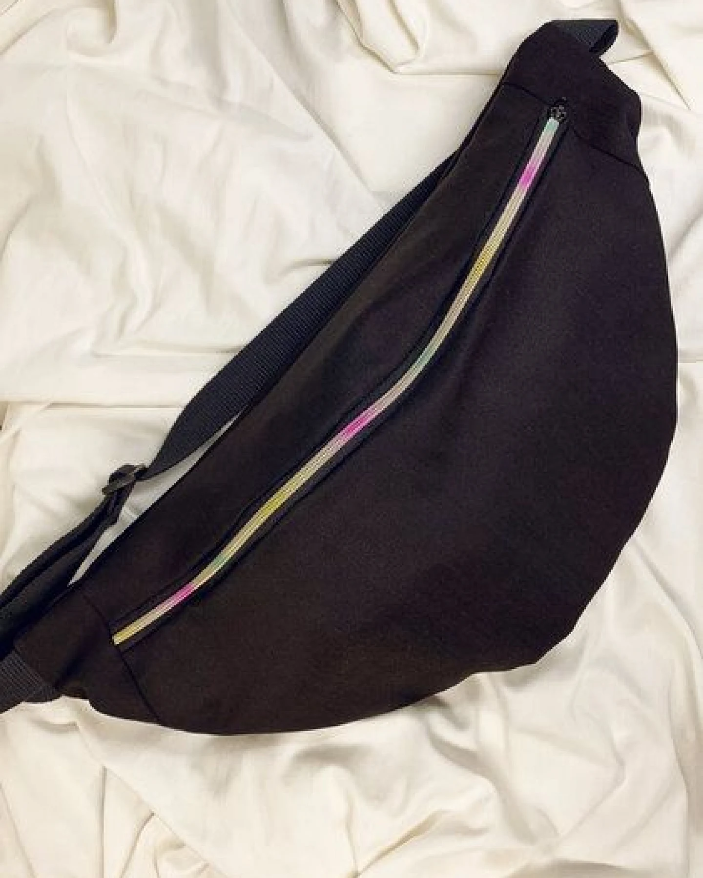Lena Schokolade HipBag Big schwarz aus Bio-Baumwolle versch. Varianten – Ansicht 3