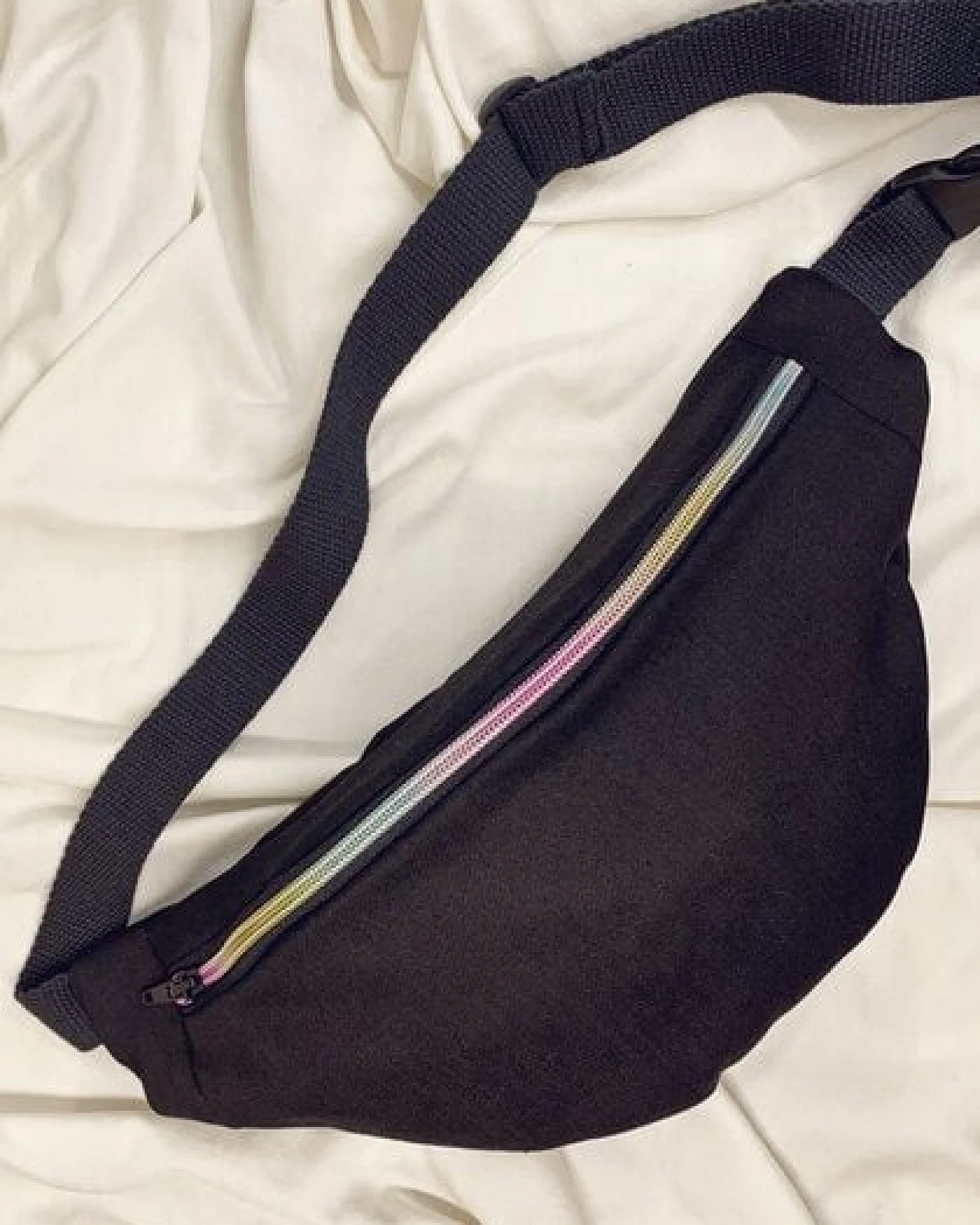Lena Schokolade HipBag Big schwarz aus Bio-Baumwolle versch. Varianten – Ansicht 4