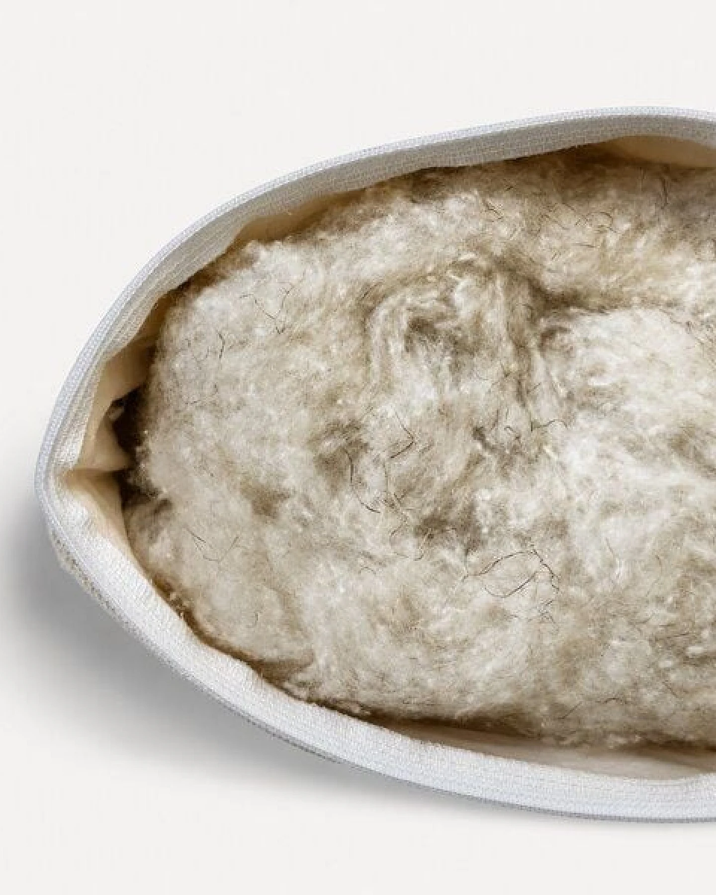 Slāf Hanf Kopfkissen 40x80 BIO, Kissen mit kbA Steppbezug – Ansicht 3