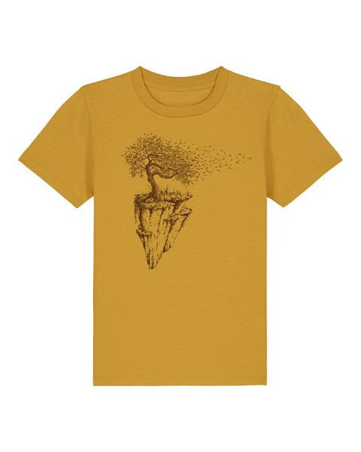Life-Tree Shirt aus Biobaumwolle Fairwear für Kids "Maple Island" in verschiedenen Farben