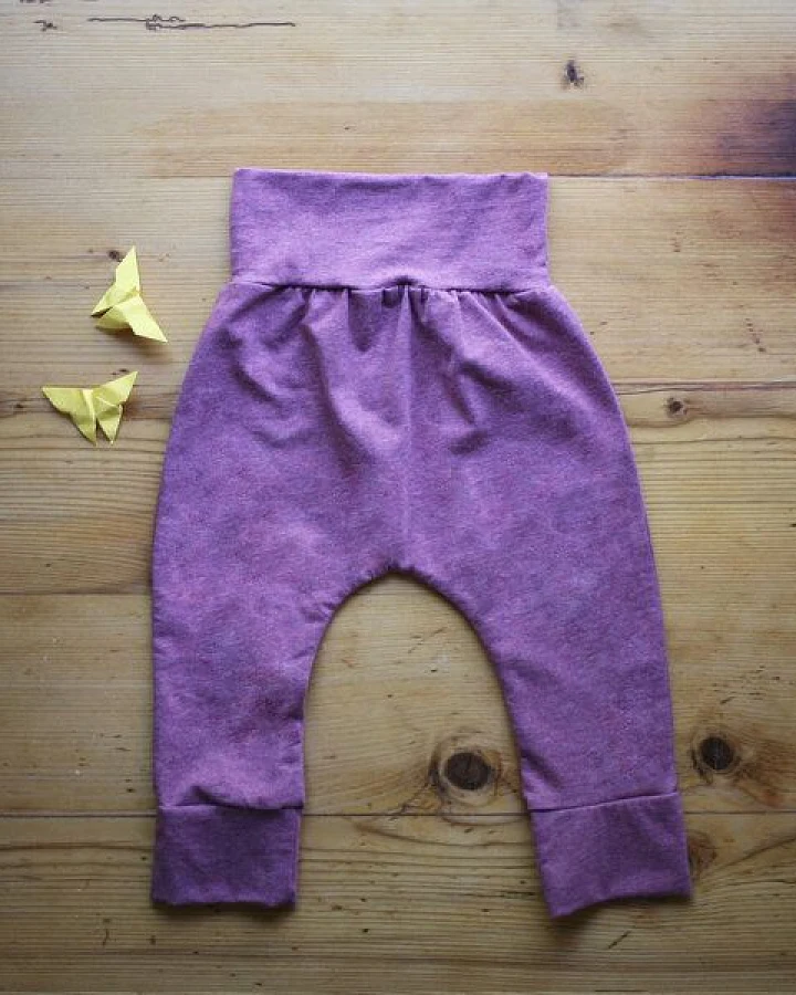 Lena Schokolade Baby-Hose rosa meliert