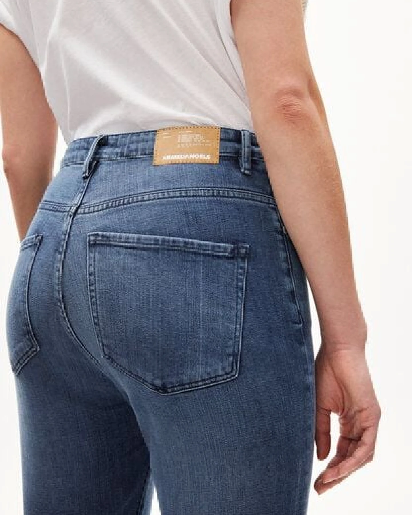 ARMEDANGELS INGAA Damen Jeans Skinny Leg High Waist Bio-Baumwoll Mix X-Stretch – Ansicht 3