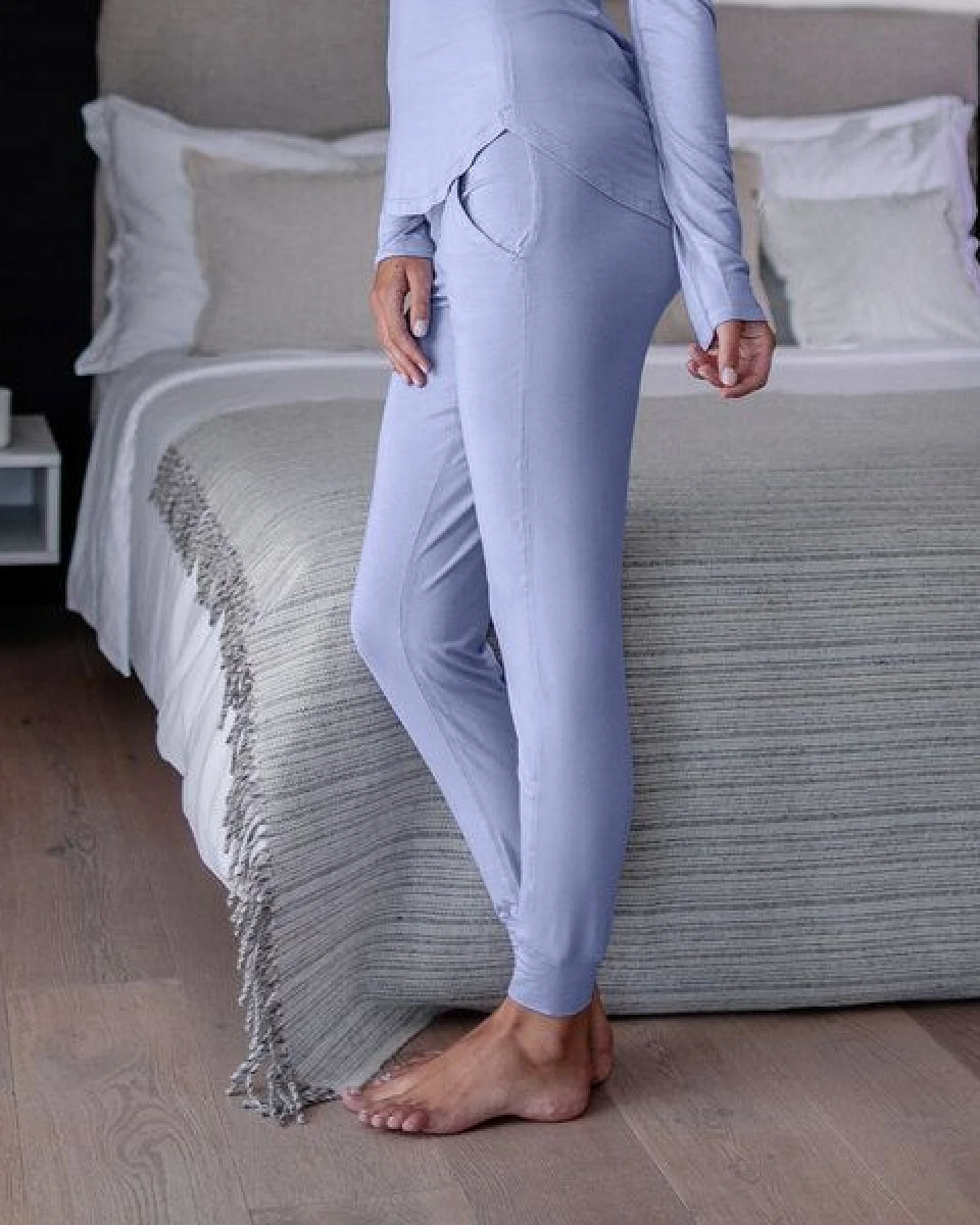 Dagsmejan Damen Hose mit Bündchen Balance – Ansicht 3