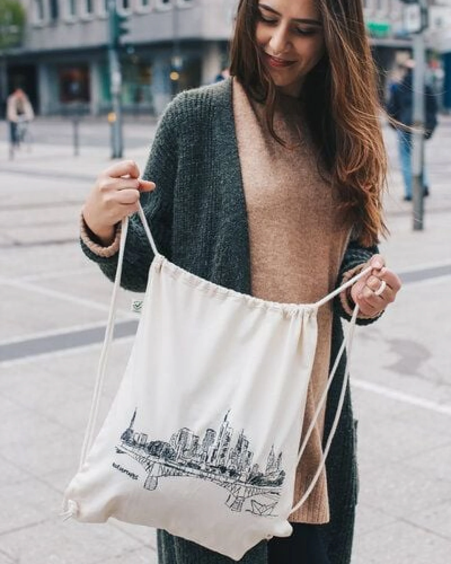 ilovemixtapes Frankfurt am Main / Paperboat Turnbeutel Bio Fair – Ansicht 3