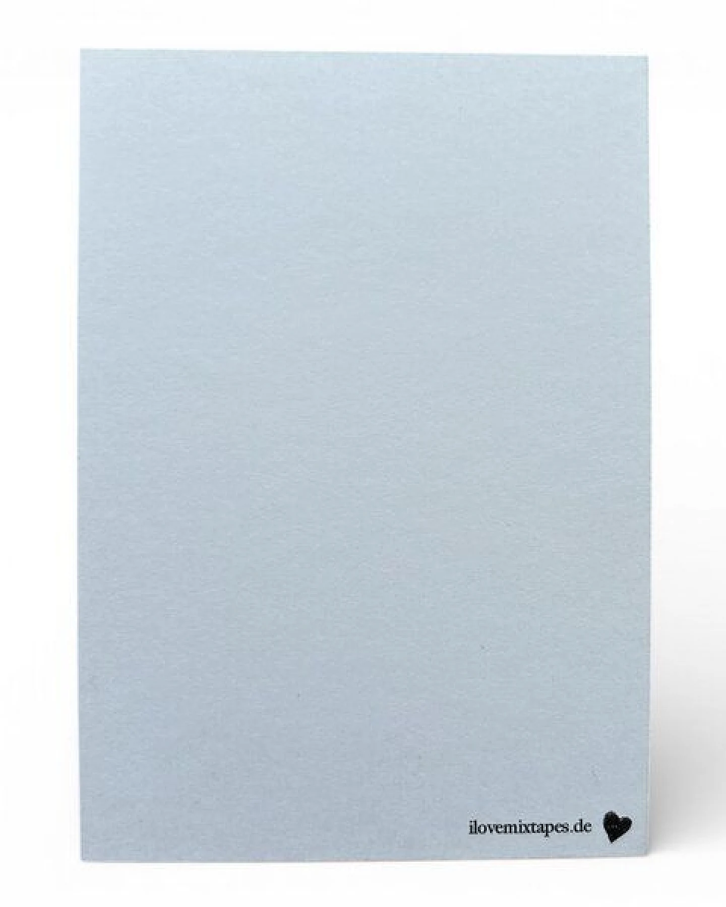 ilovemixtapes Postkarte „dich mag ich am liebsten" A6 – Ansicht 2