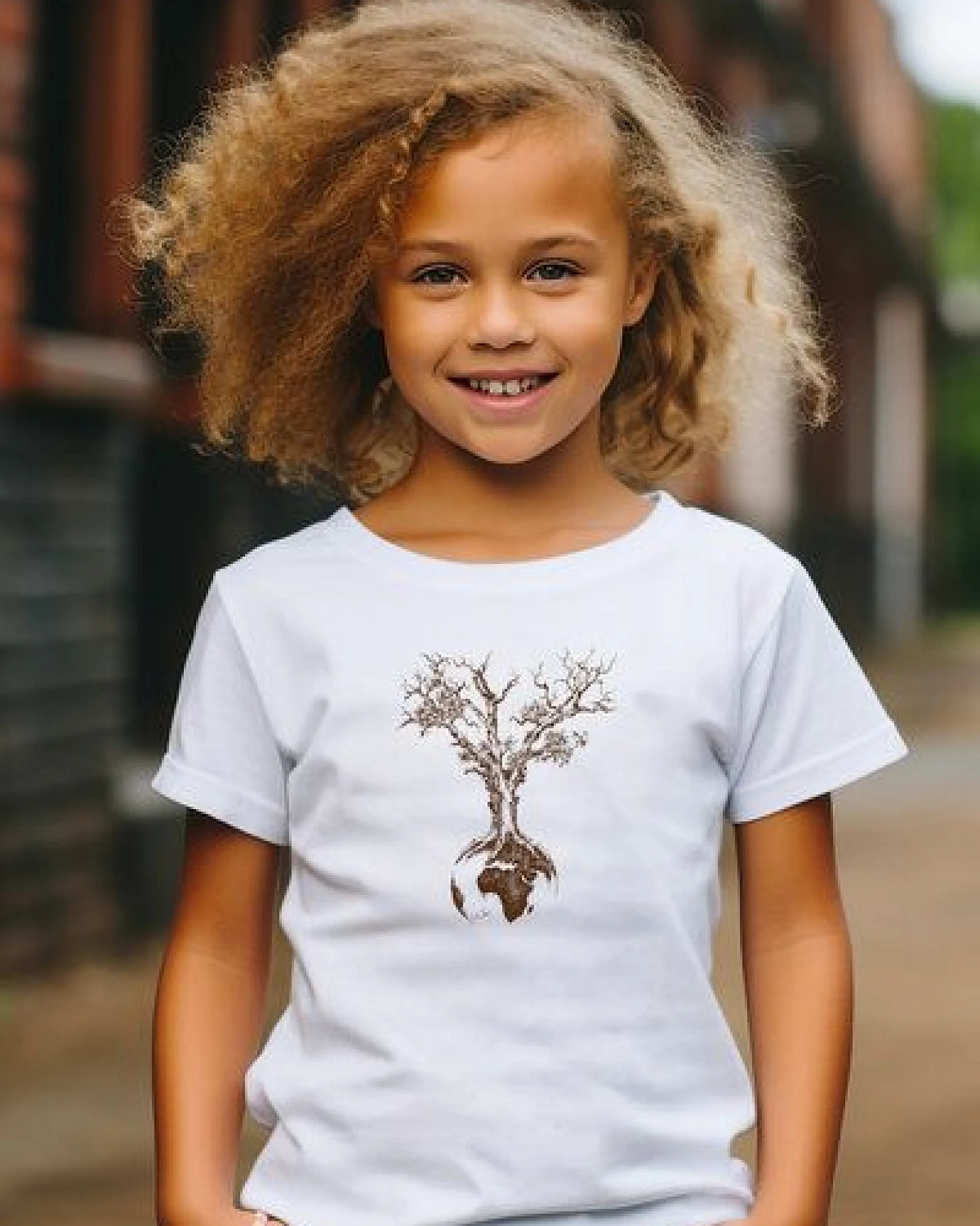 Life-Tree Organic Fairwear Shirt Kids Weltenbaum – Ansicht 2