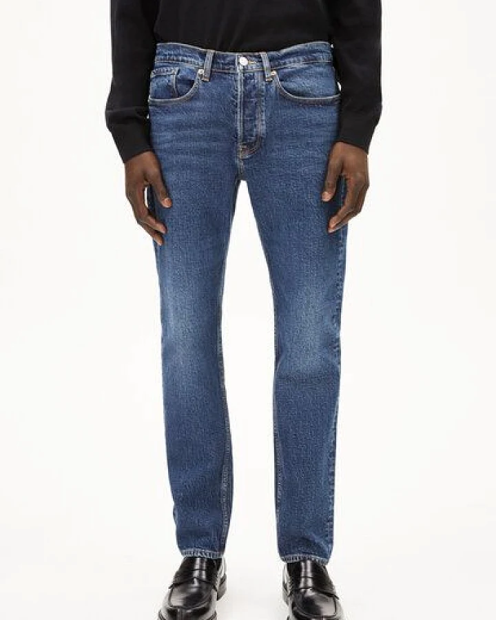 ARMEDANGELS DYLAANO Herren Jeans Straight Leg Mid Waist Bio-Baumwoll Mix Comfort-Stretch