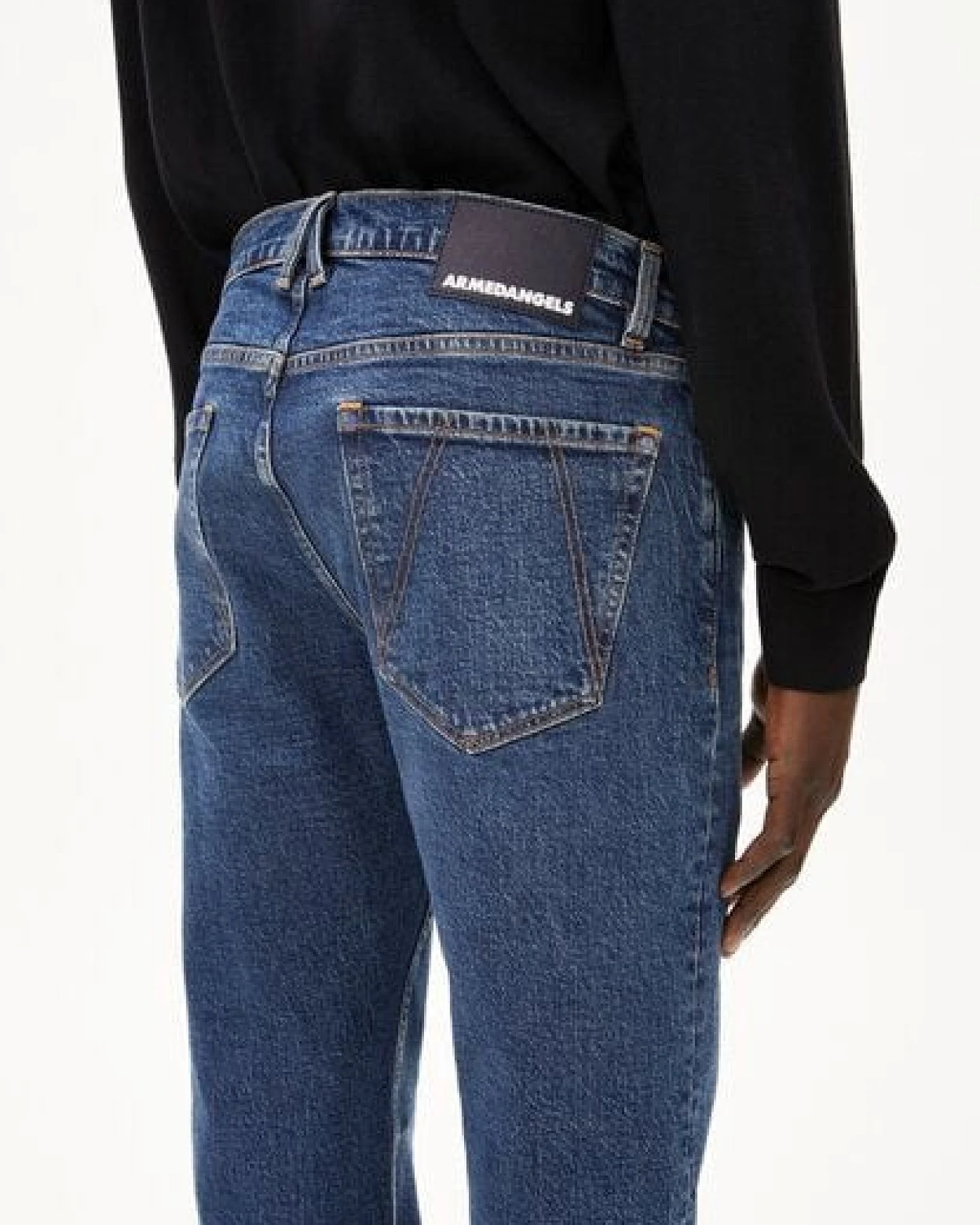 ARMEDANGELS DYLAANO Herren Jeans Straight Leg Mid Waist Bio-Baumwoll Mix Comfort-Stretch – Ansicht 3
