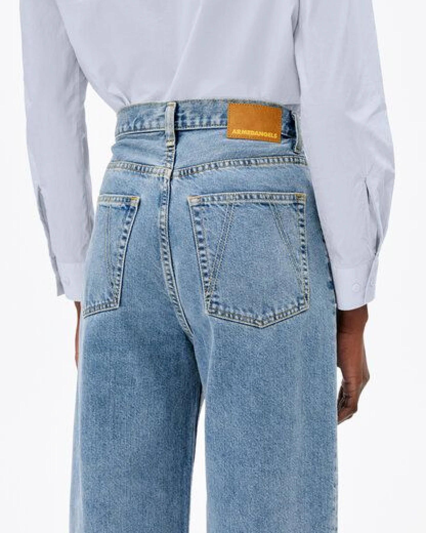 ARMEDANGELS ENIJAA Damen Wide Jeans recycelter Baumwolle – Ansicht 3