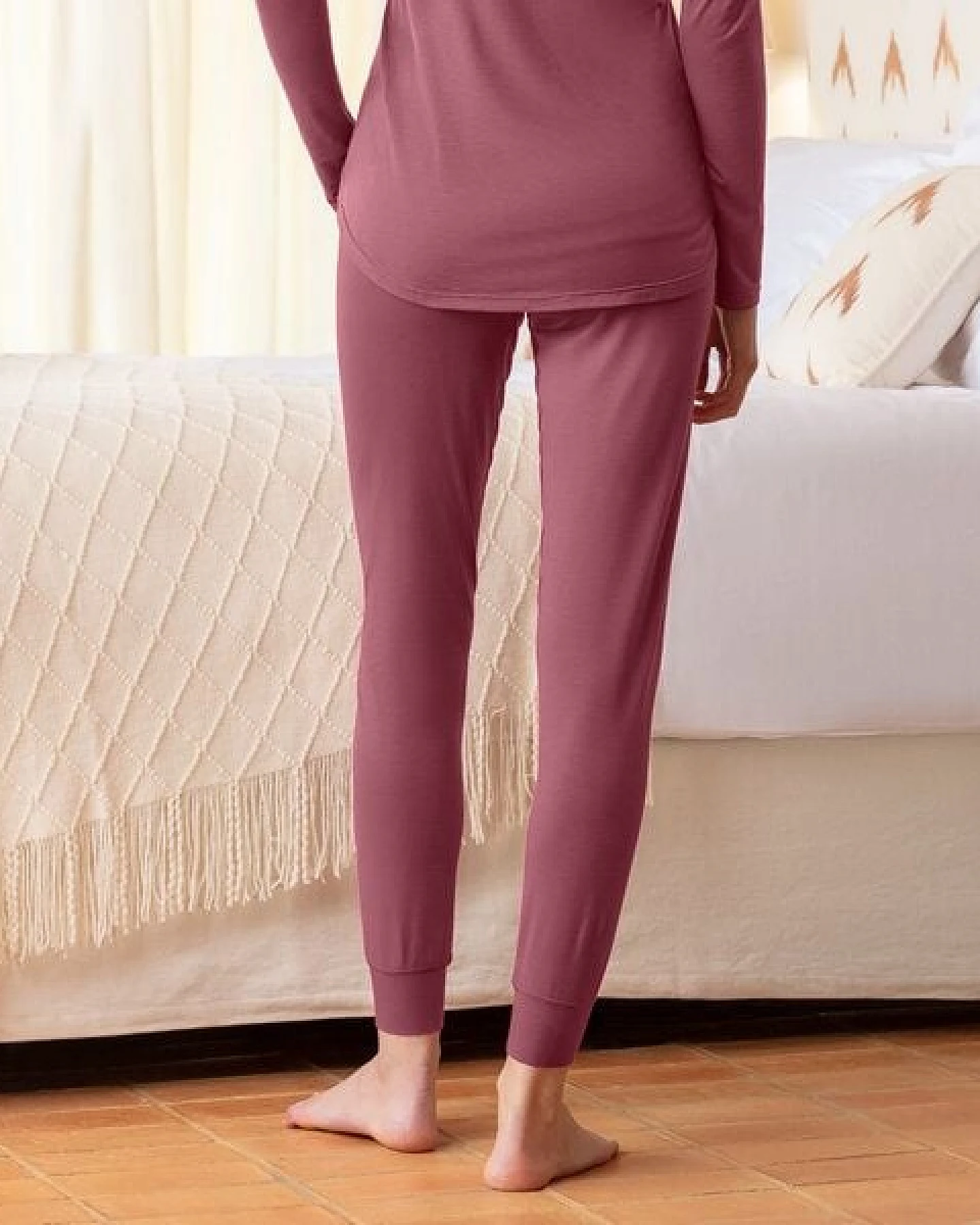 Dagsmejan Damen Hose mit Bündchen Balance – Ansicht 4