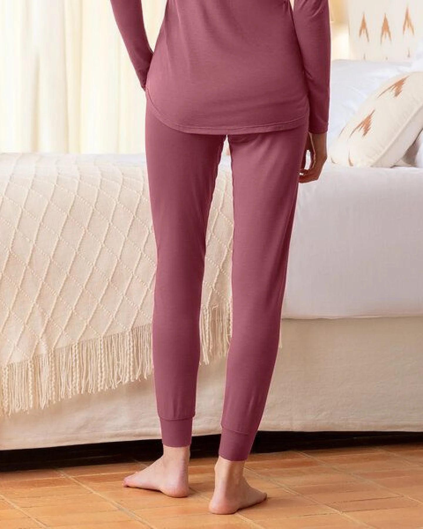 Dagsmejan Damen Hose mit Bündchen Balance – Ansicht 4