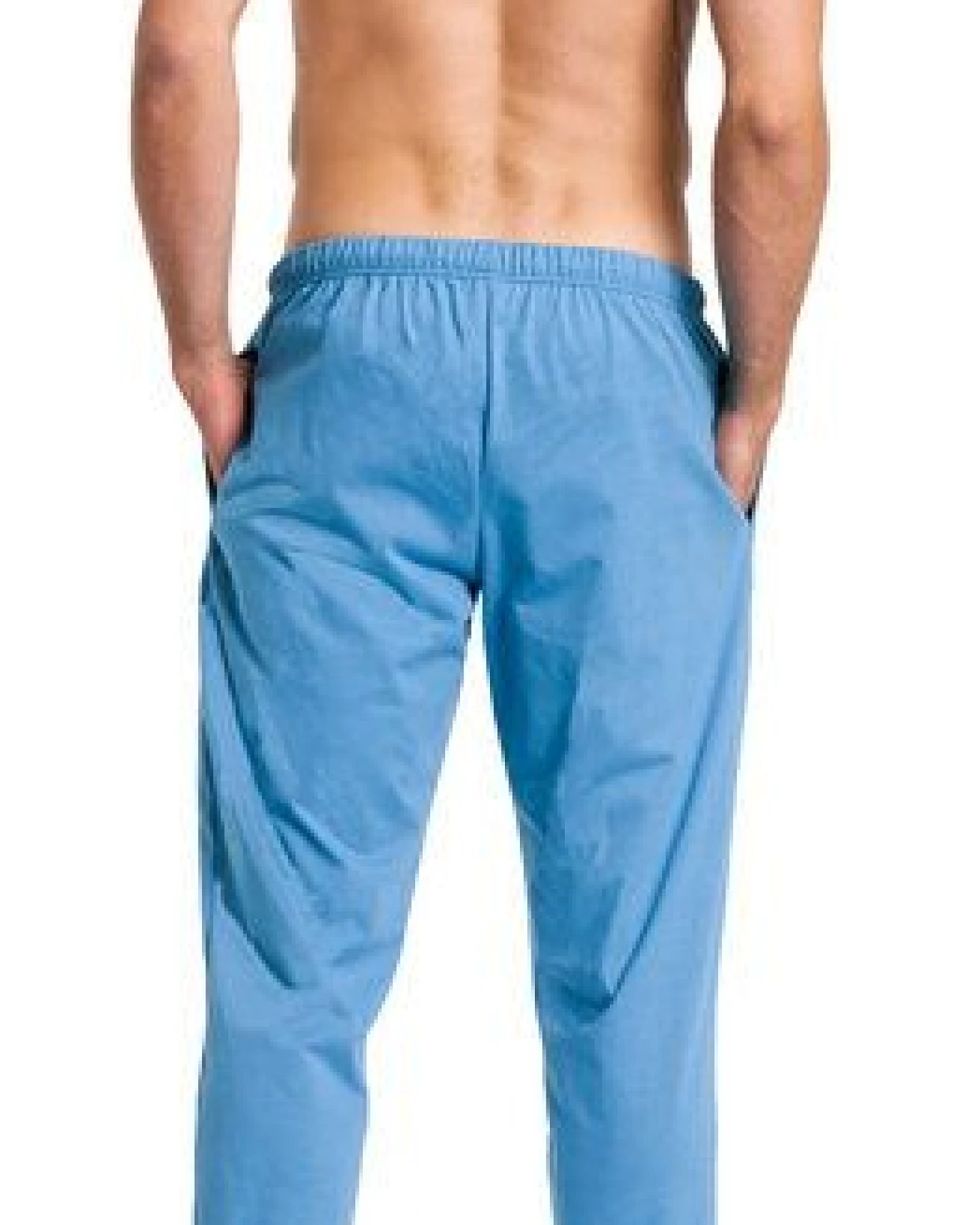 Haasis Bodywear Herren Pyjamahose mit Bündchen, Seitentaschen, Single Jersey, Bio Baumwolle, GOTS – Ansicht 4