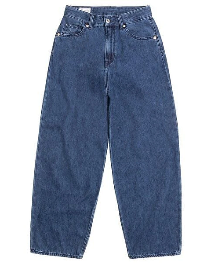 Kings Of Indigo Leila Alex - High Waist Balloon Shape - Dark Worn