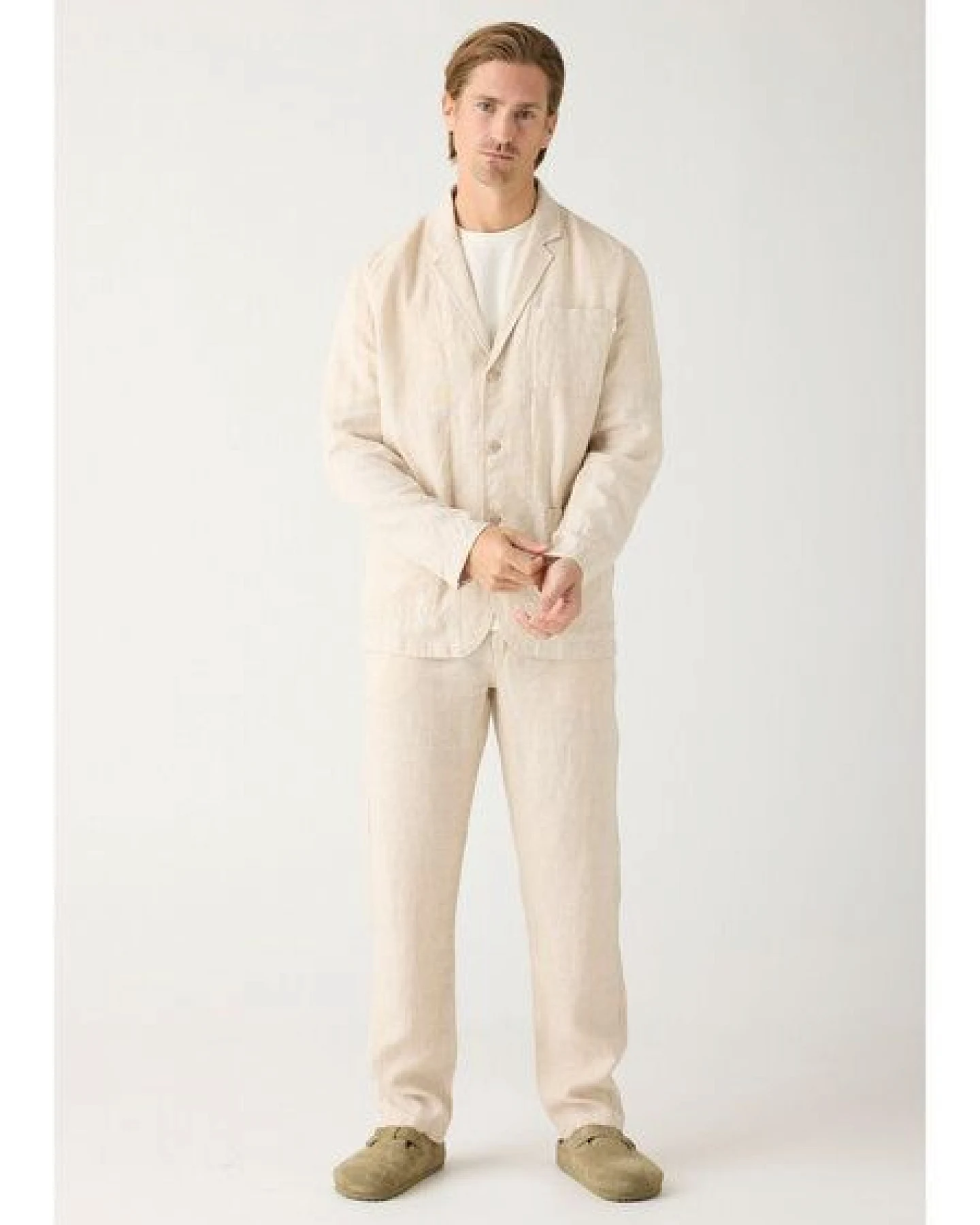 KnowledgeCotton Apparel Leinen-Hose CHUCK – Ansicht 3