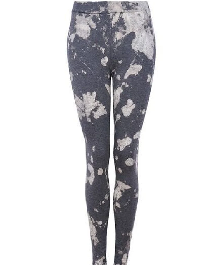 Lena Schokolade Grey cloudy Leggings aus Bio-Baumwolle