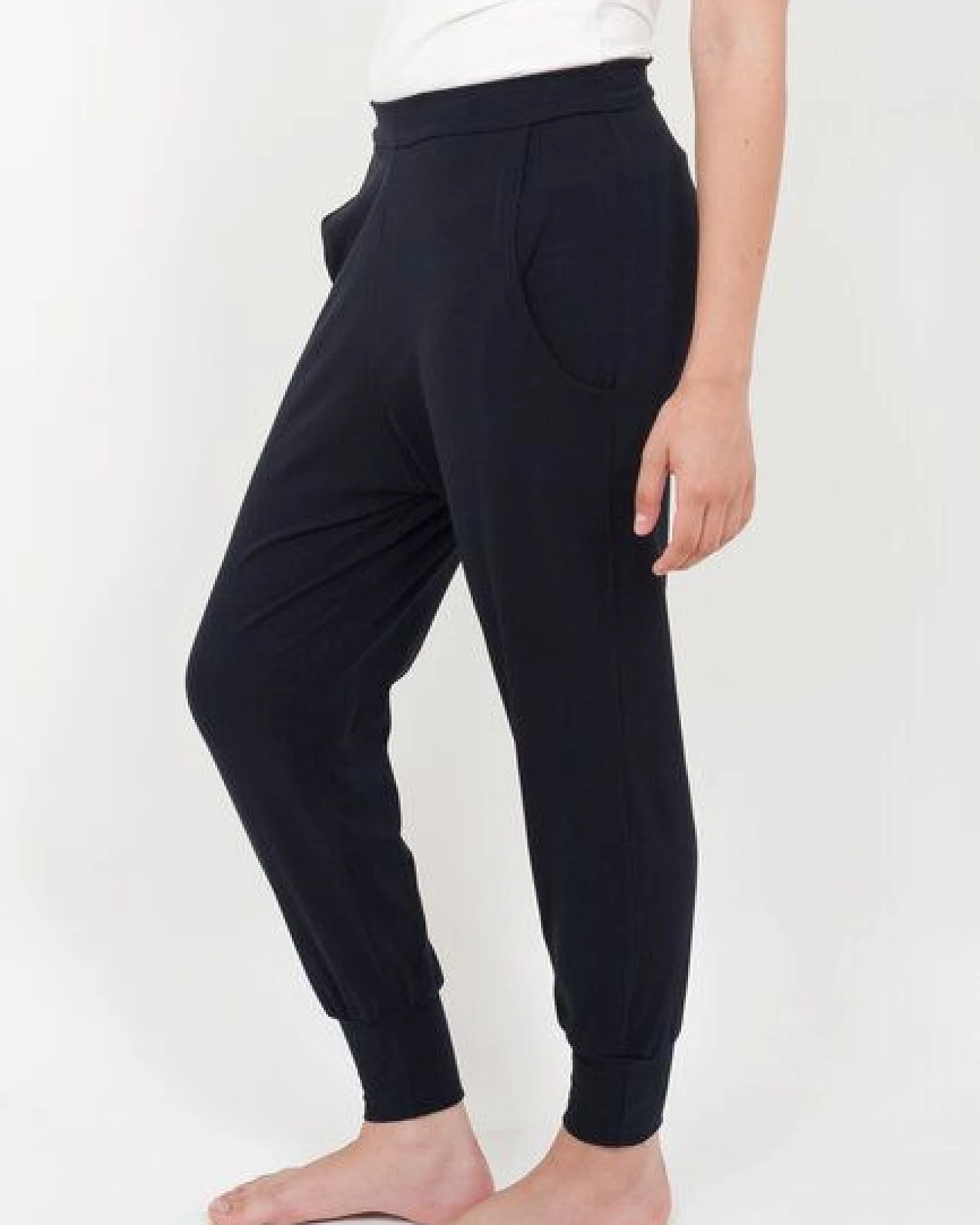 Lena Schokolade Hose Freiheit - schwarz – Ansicht 4