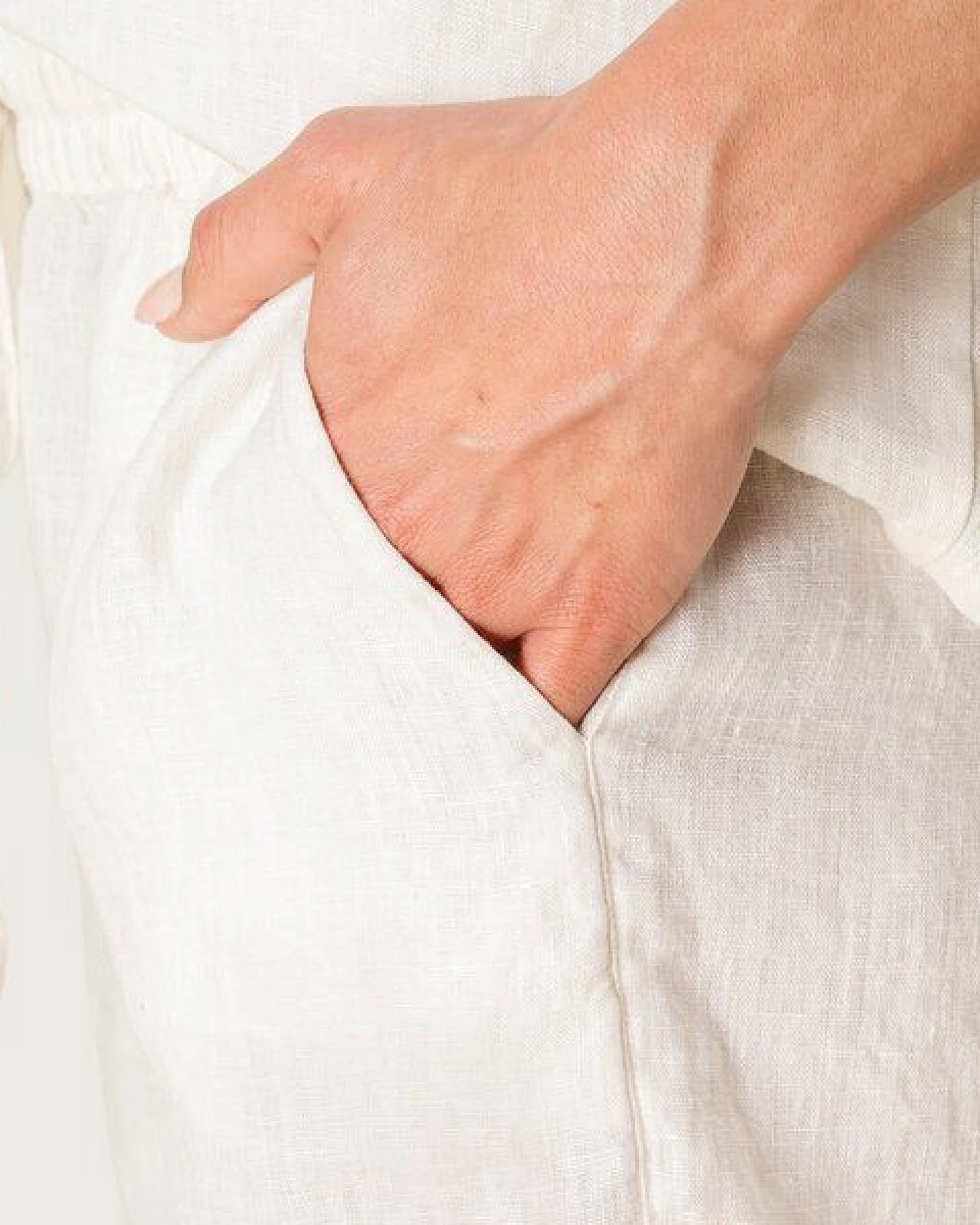 YTWOO Damen Leinenshorts – Ansicht 4