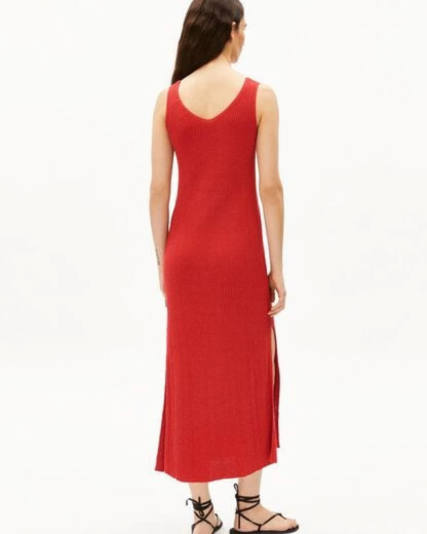 ARMEDANGELS LINEN BLEND Damen Strickkleid aus Leinen-Mix – Ansicht 2
