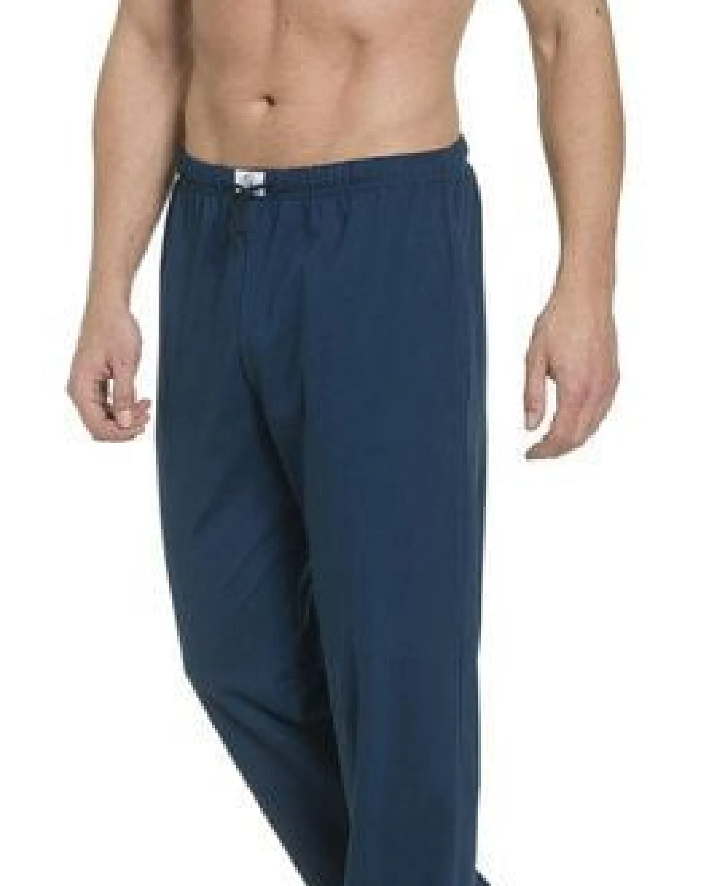 Haasis Bodywear Herren Pyjamahose lang mit Seitentaschen, Single Jersey, reine Baumwolle – Ansicht 4