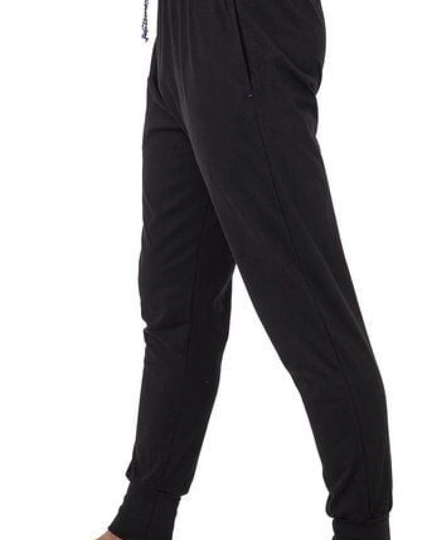 Haasis Bodywear Herren Pyjamahose mit Bündchen, Seitentaschen, Single Jersey, Bio Baumwolle, GOTS – Ansicht 3