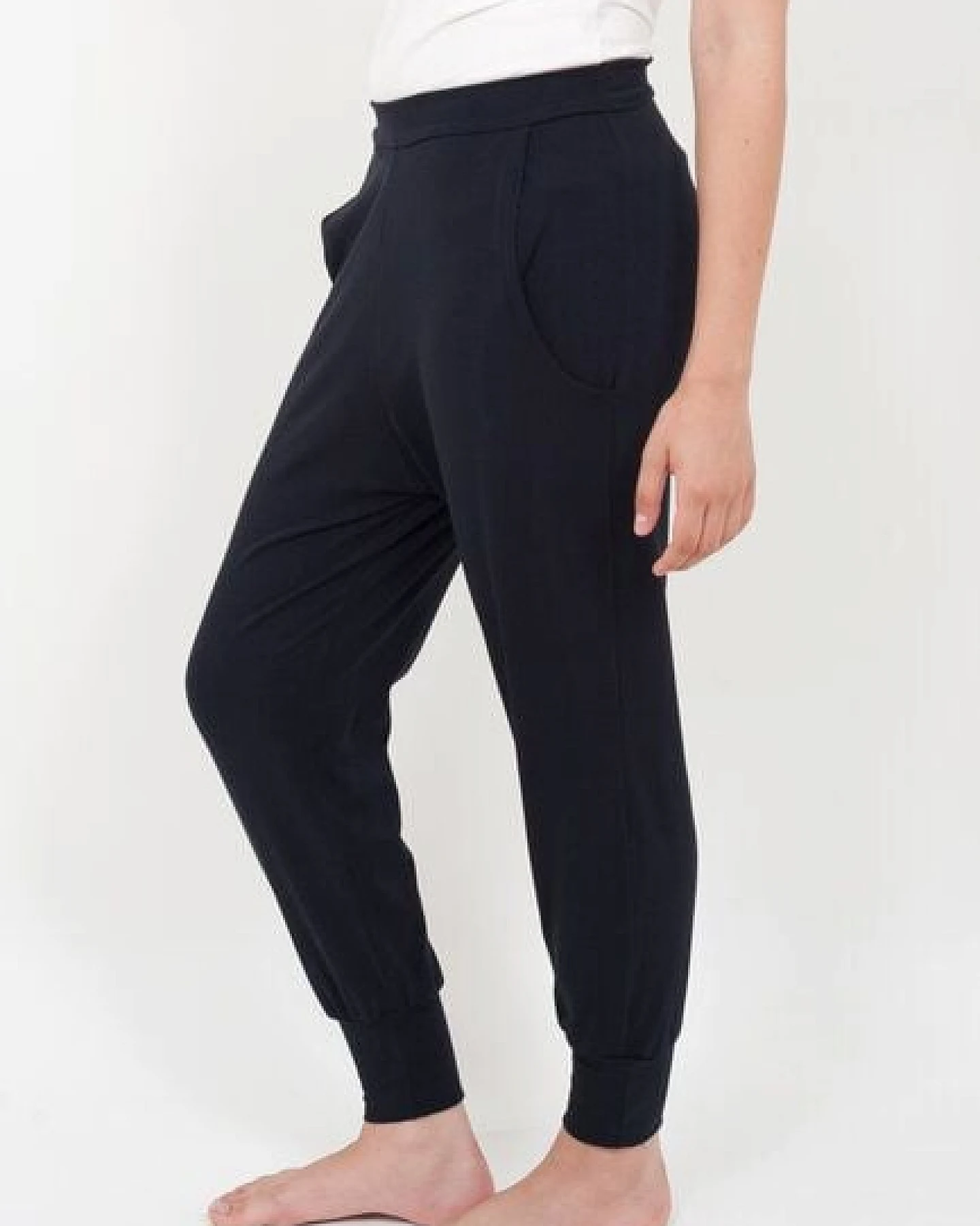 Lena Schokolade Hose Freiheit - schwarz – Ansicht 4