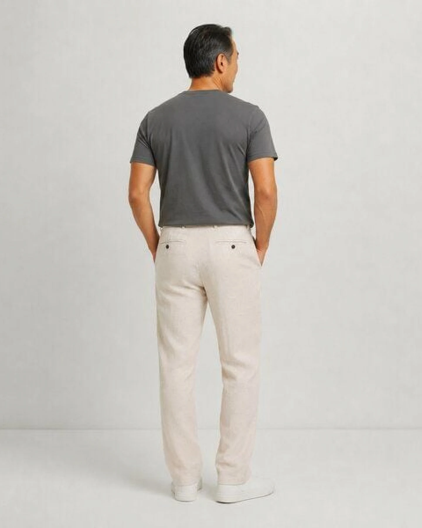 YTWOO Herren Leinenhose – Ansicht 3