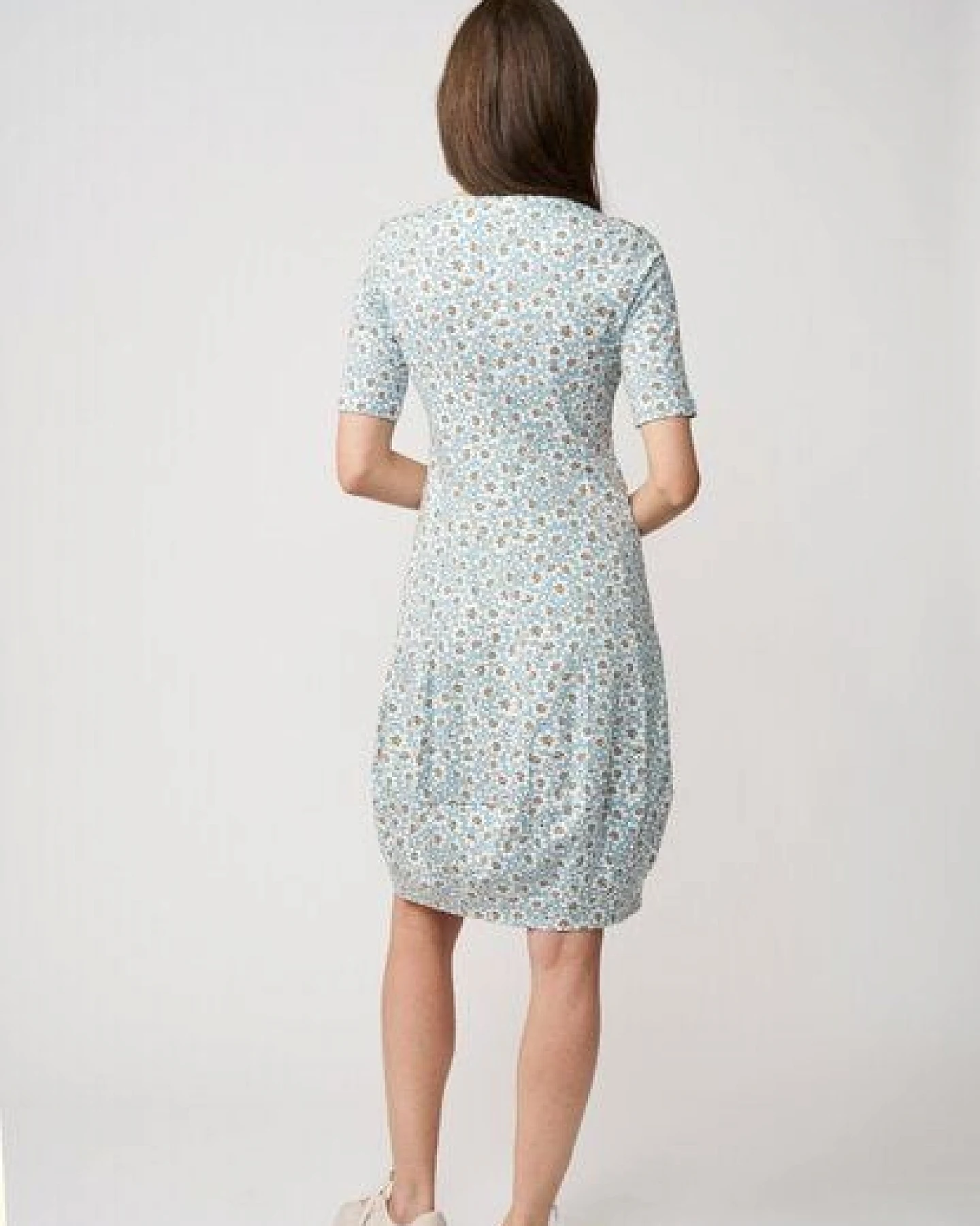 LANA Organic Sommerkleid mit halbarm, Modell Miju – Ansicht 4