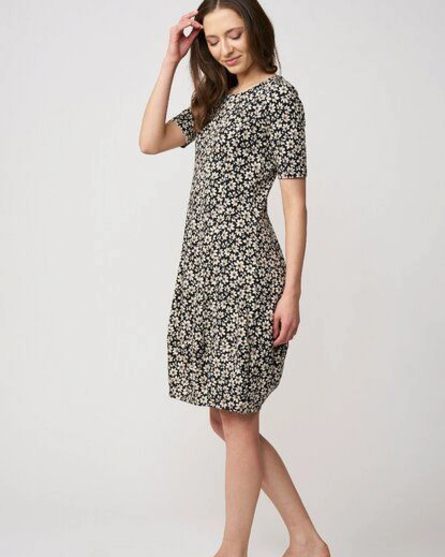 LANA Organic Sommerkleid mit halbarm, Modell Miju – Ansicht 3