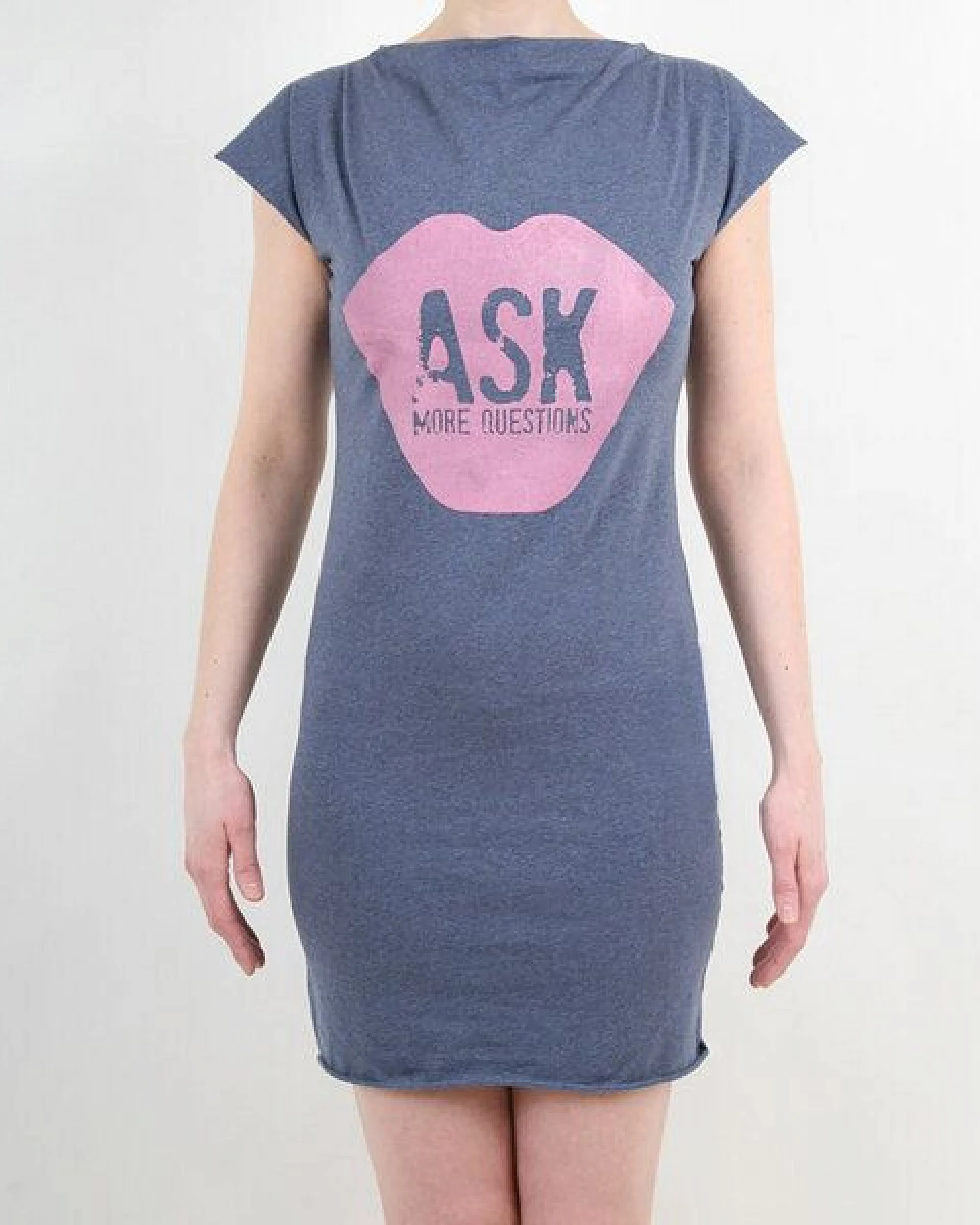 Lena Schokolade ASK MORE QUESTIONS - Kleid - blau meliert – Ansicht 2