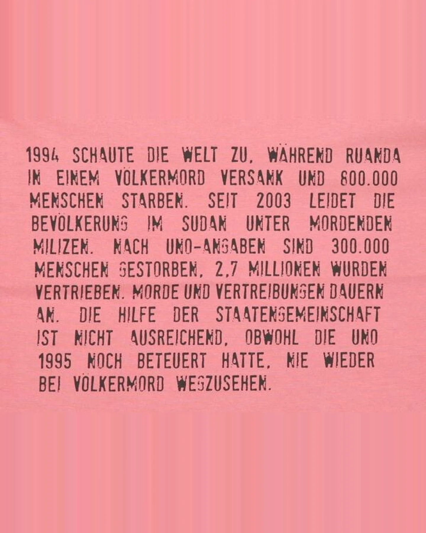 Lena Schokolade T-Shirt Kleid "Völkermord" – Ansicht 2