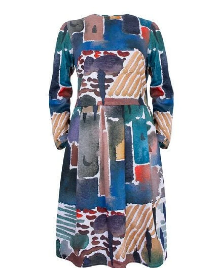Sophia Schneider-Esleben Dress Eve, San Gimignano - Damenkleid aus Bio-Baumwolle