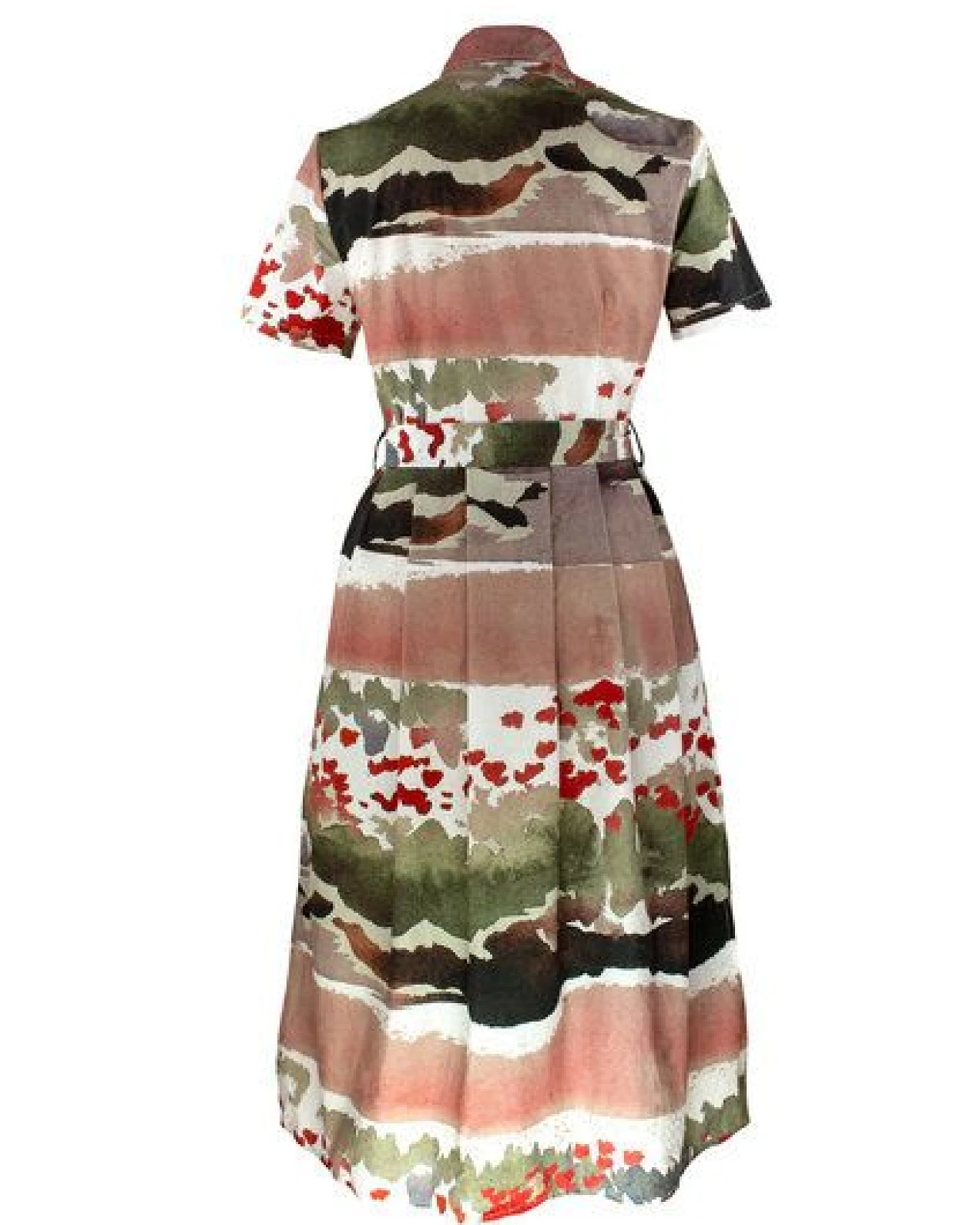 Sophia Schneider-Esleben Dress Marie, Mohn - Damenkleid aus Bio-Baumwolle – Ansicht 3