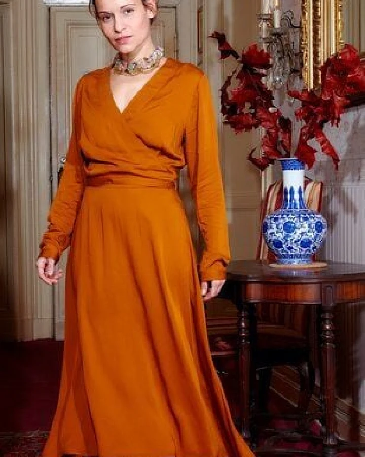 Sophia Schneider-Esleben Kleid Rose