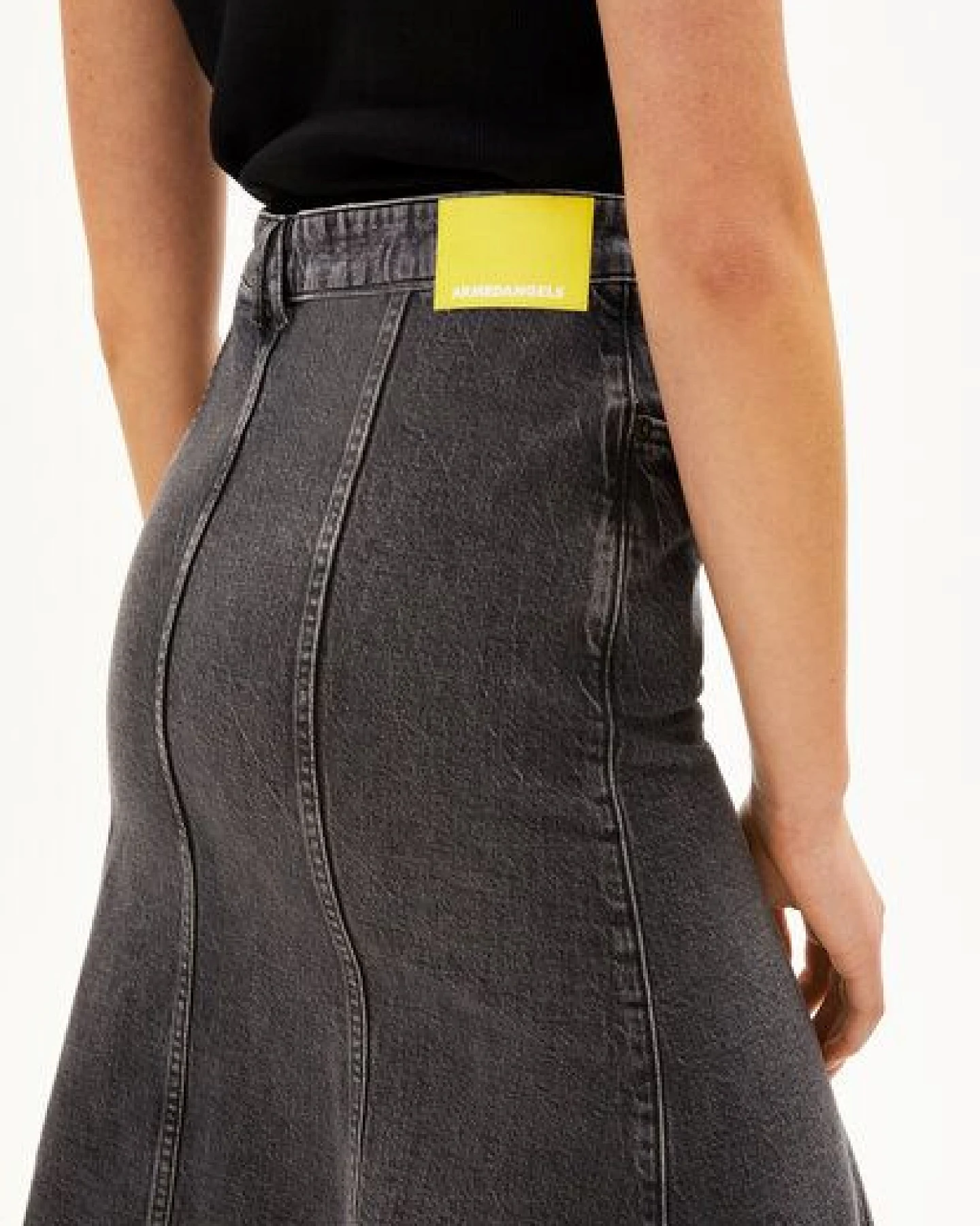 ARMEDANGELS ARIENAA Damen Jeansrock Slim Fit aus Bio-Baumwoll Mix – Ansicht 3