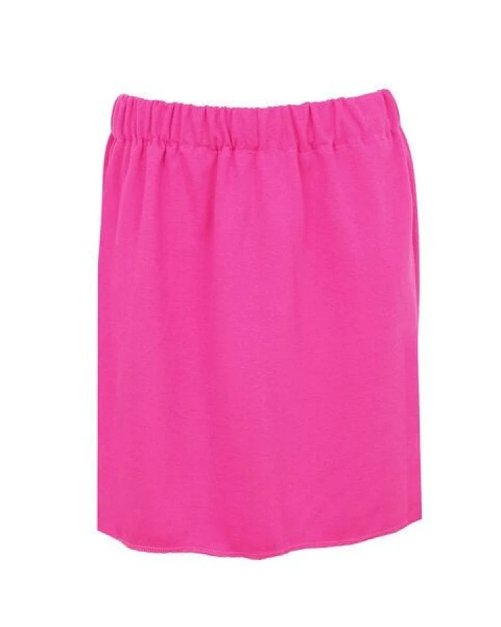 Lena Schokolade Rock Pink aus Bio-Sweat