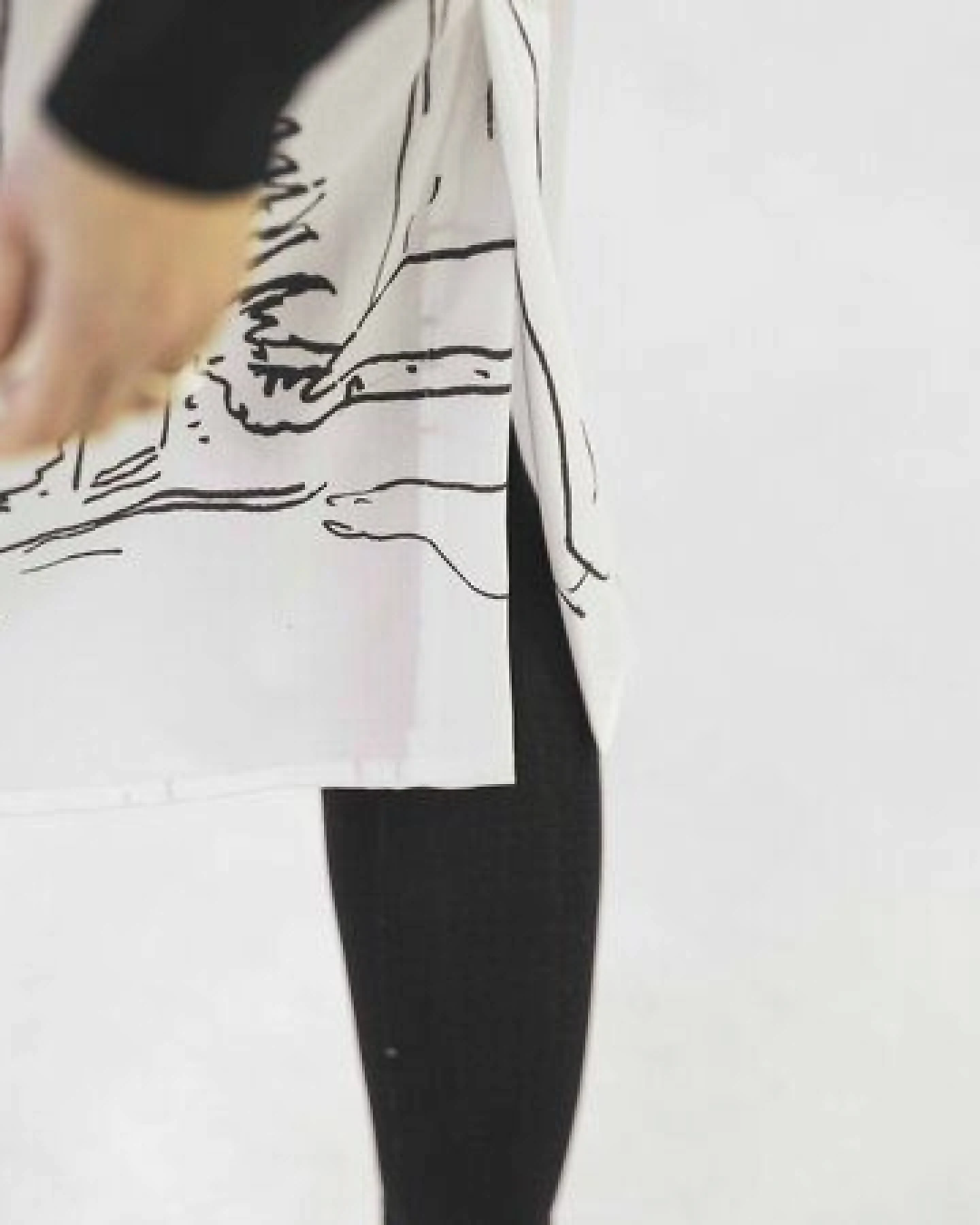 Sophia Schneider-Esleben Rock Maria Snow - Pencilskirt Damenrock aus Bio-Baumwolle – Ansicht 3
