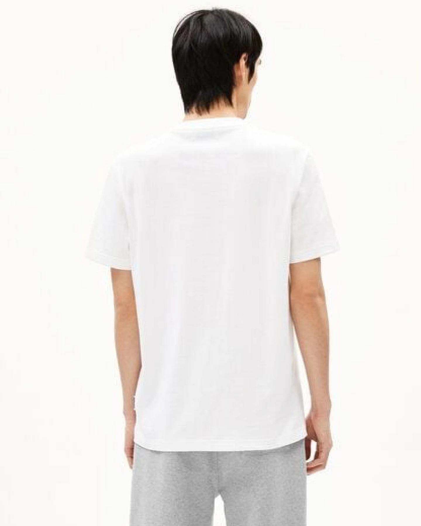 ARMEDANGELS MAARKOS CHANGES Herren Heavyweight T-Shirt aus recyceltem Baumwoll Mix – Ansicht 2