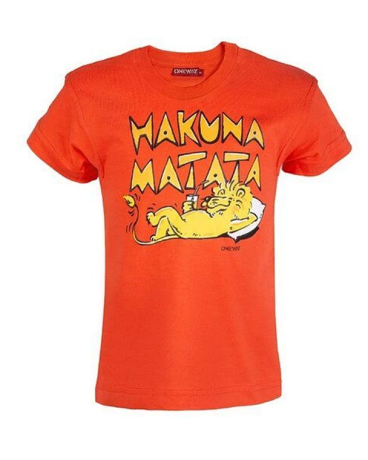 Africulture Kinder T-Shirt "Hakuna Matata" Fairtrade aus Baumwolle