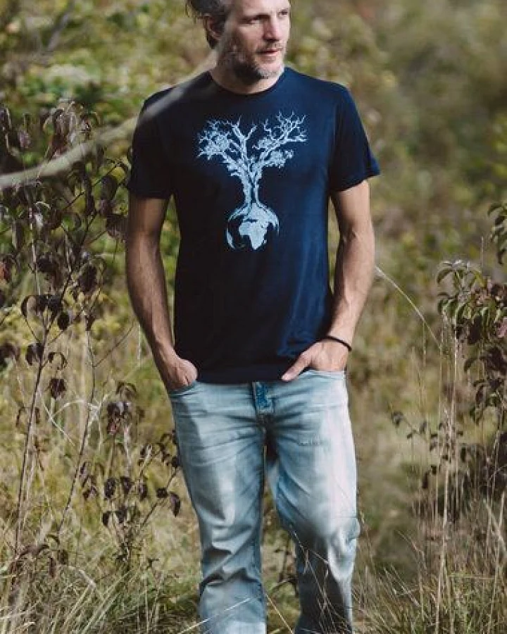 Life-Tree Fairwear Shirt Men Weltenbaum
