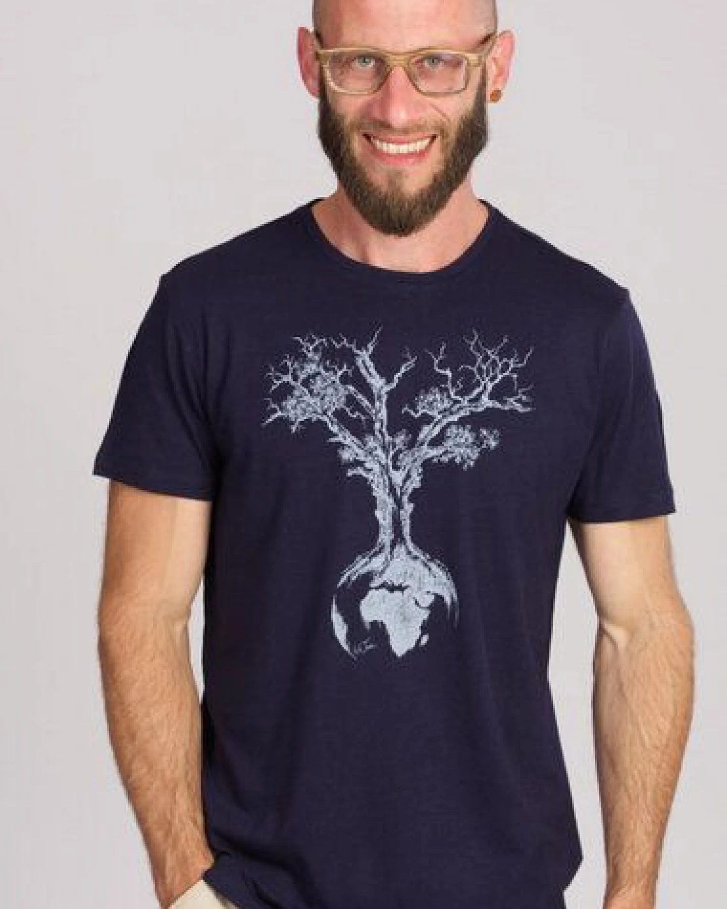 Life-Tree Fairwear Shirt Men Weltenbaum – Ansicht 2