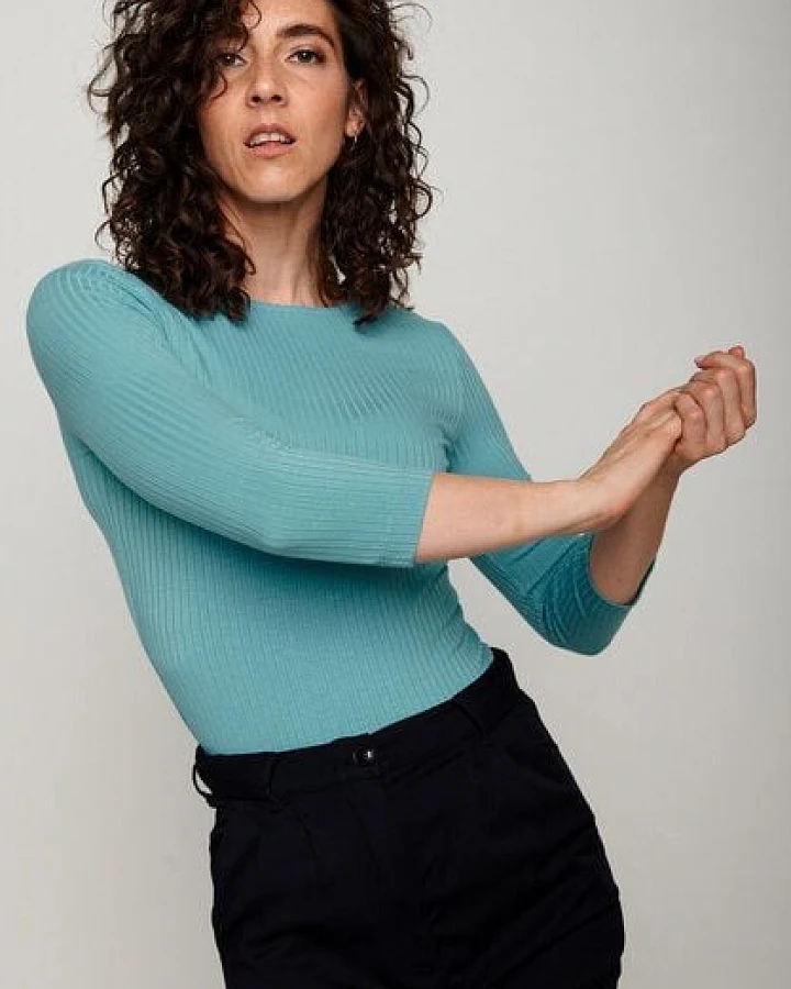 GREENBOMB Basic Refined - Sportliches Longsleeve aus LENZING TENCEL Mix / Fair & Vegan