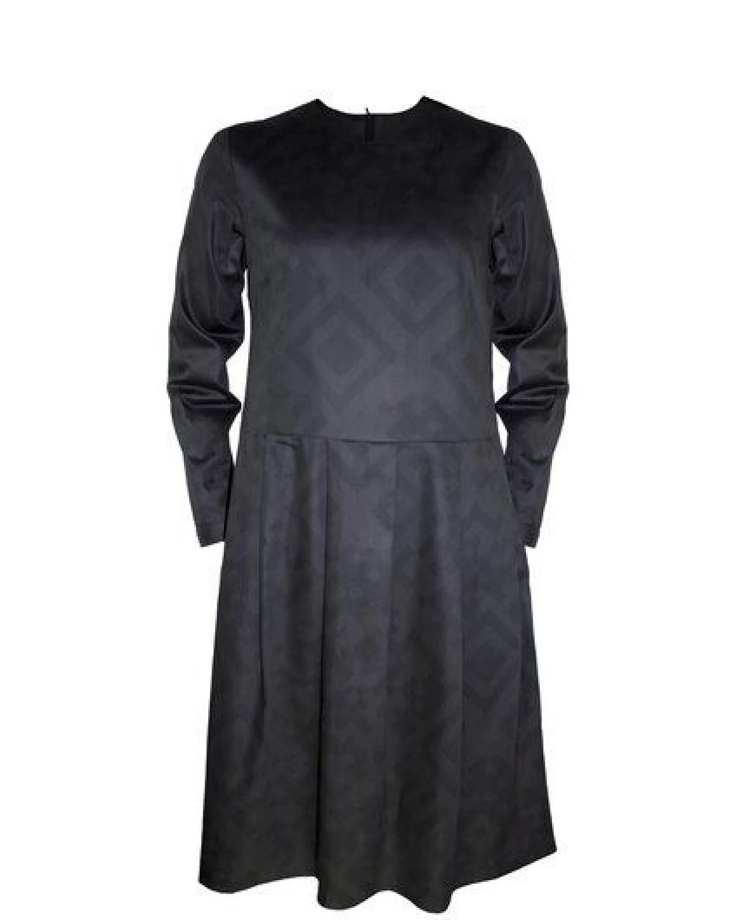 Sophia Schneider-Esleben Dress Eve, QR Black - Damenkleid aus Bio-Baumwolle – Ansicht 3