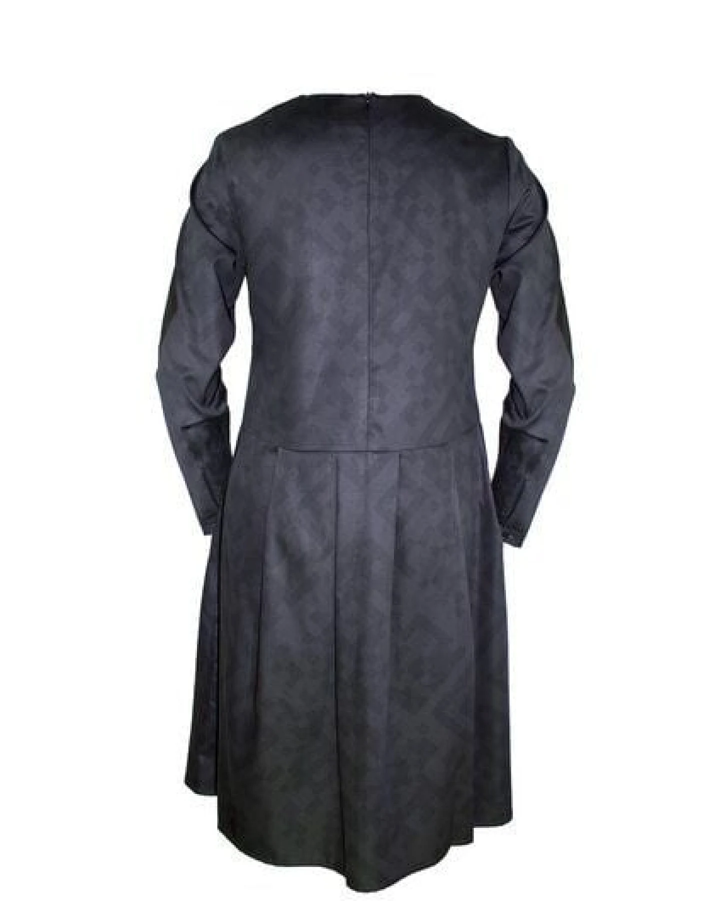 Sophia Schneider-Esleben Dress Eve, QR Black - Damenkleid aus Bio-Baumwolle – Ansicht 4