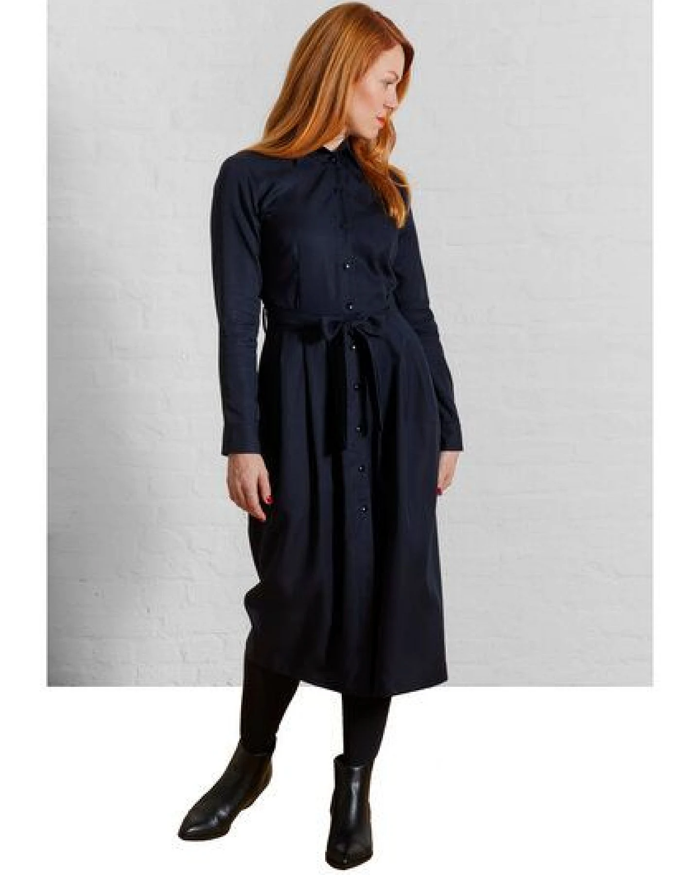 Sophia Schneider-Esleben Dress Marie, Navy - Damenkleid aus Tencel – Ansicht 2