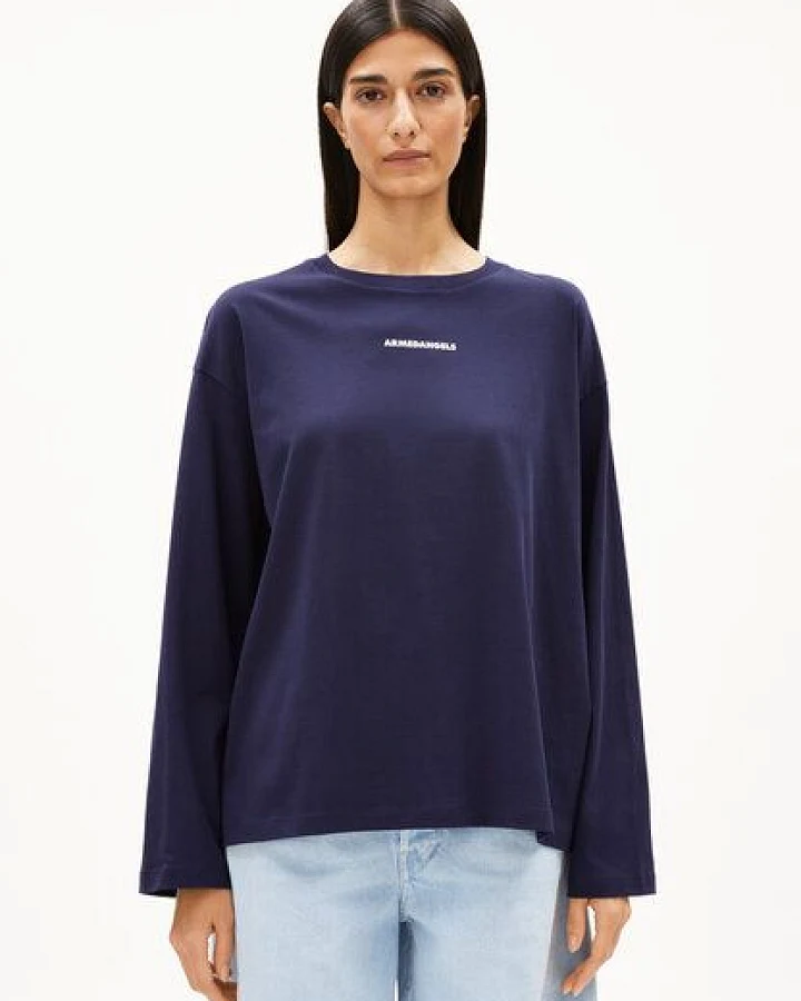 ARMEDANGELS FIETAA DIFFERENCE Damen Longsleeve aus Bio-Baumwolle