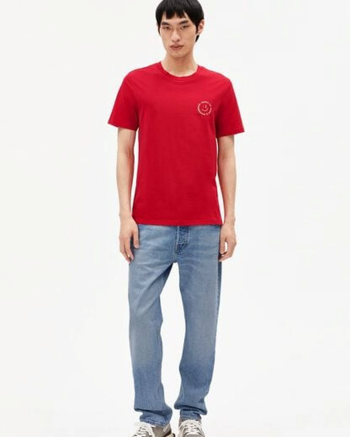 ARMEDANGELS JAAMES SMILEY Herren Regular T-Shirt aus Bio-Baumwolle – Ansicht 4