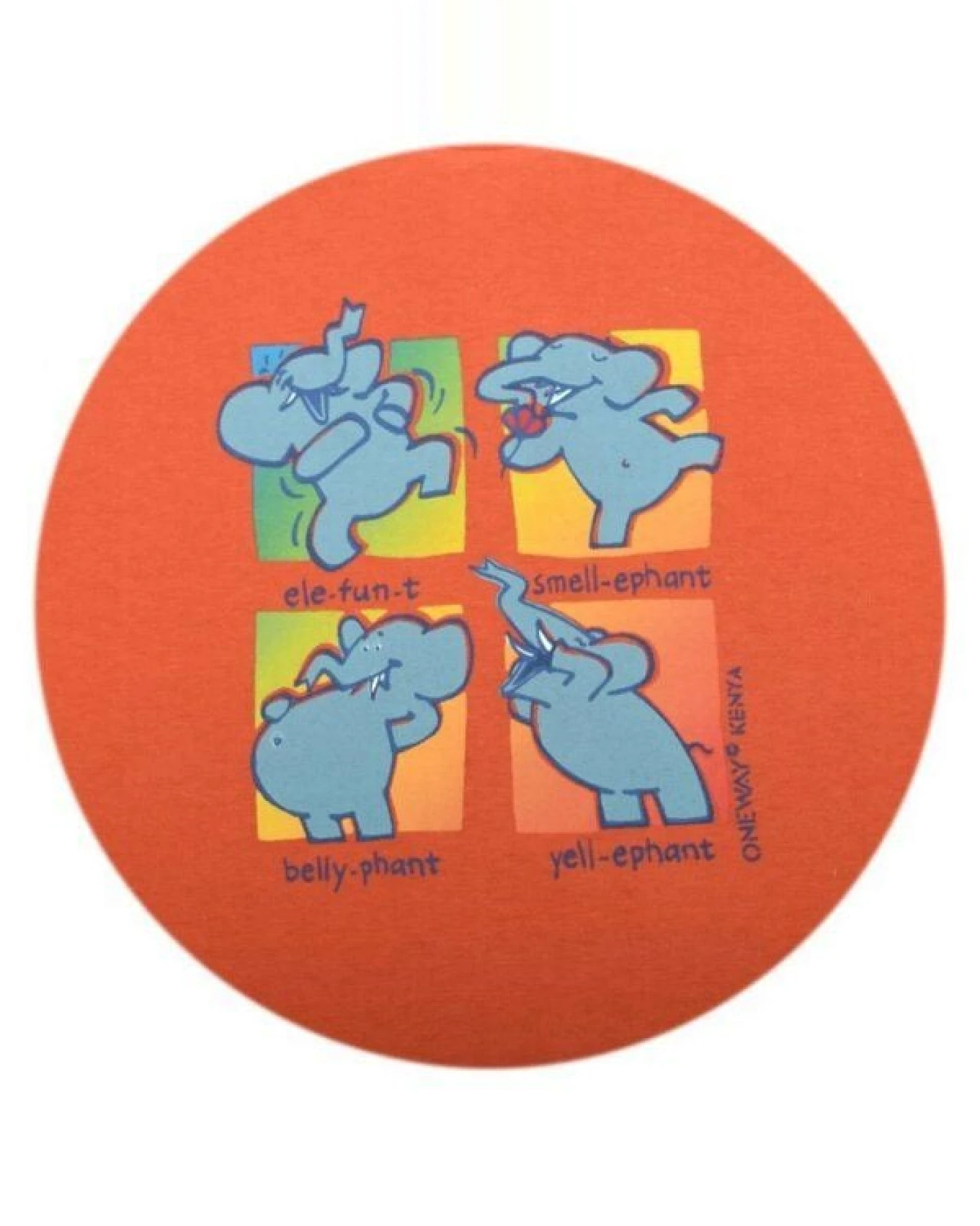 Africulture Kinder T-Shirt "Four fun Elephants" Fairtrade aus Baumwolle – Ansicht 2